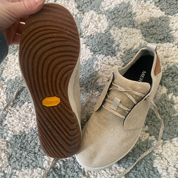 Merrell Gridway Canvas Sneakers Natural - Picture 5 of 10